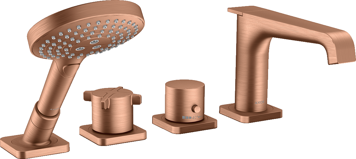 36411310 Термостатический смеситель на край ванны AXOR CITTERIO E на 4 отверстия