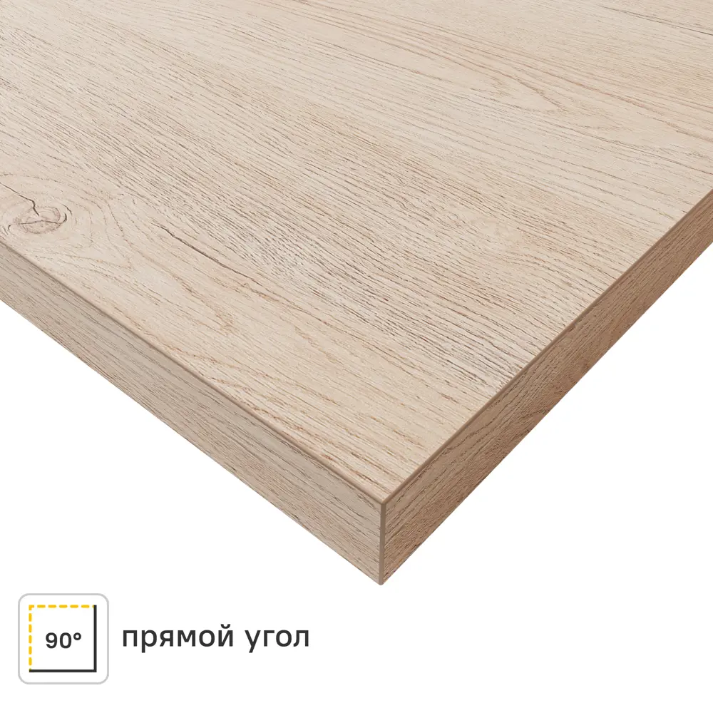 Столешница KONSENSA Дуб Мадуро 60x300x3.8 см ДСП цвет коричневый ДСП Прямой угол STLM-2136033