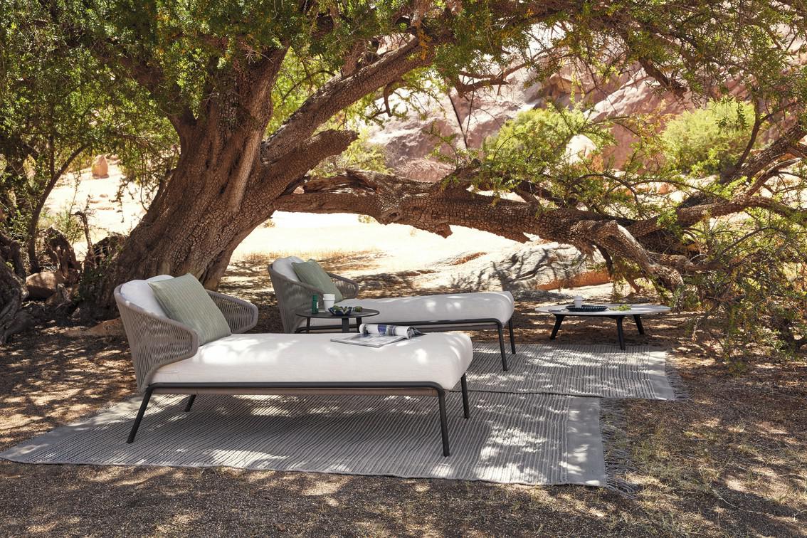 MNST22 Шезлонг лава бронза Manutti Radius - Вид №16