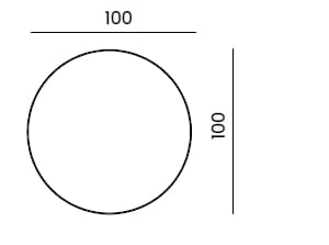 Круглый пуф из ткани Bizzotto Italia Aequilibrium ARCH-00085732 - Вид №2
