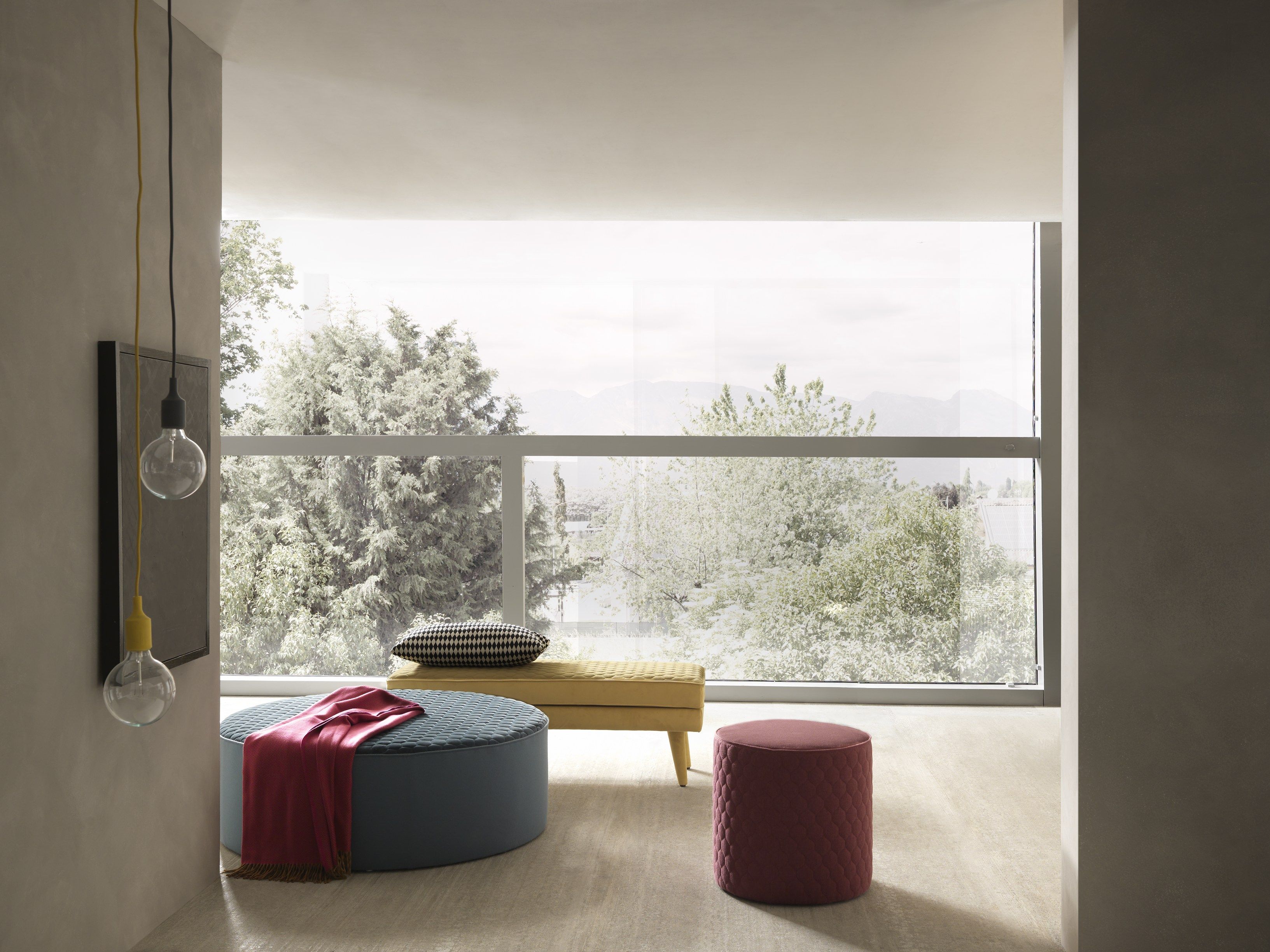 Мягкая скамья Bolzan венок ARCH-00090364 - Вид №1