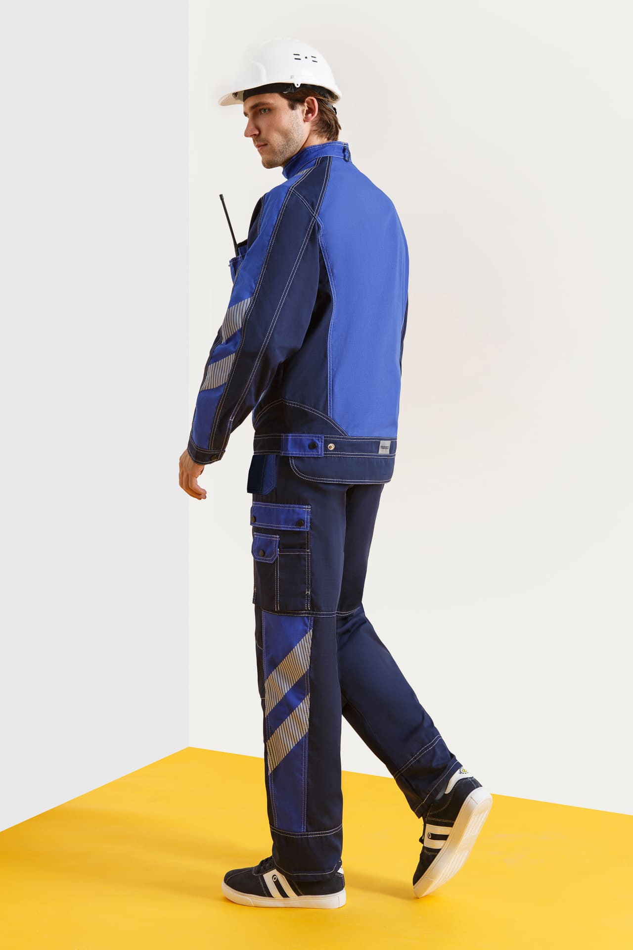 68810 Костюм "Прогресс" темно-синий с васильком  Летняя спецодежда  размер 56-58/170-176  - Вид №8