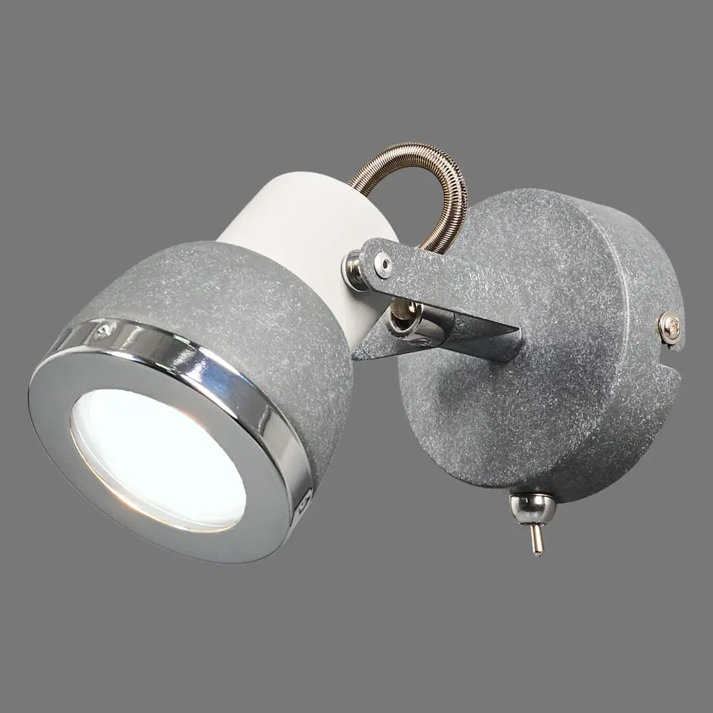 Спот GLOBO 57000-1 GU10 1x50W серый Santreyd STLM-2052672 - Вид №3