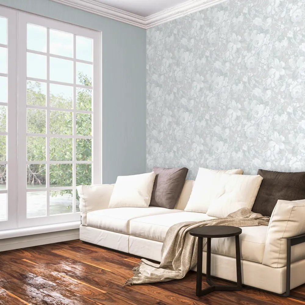 Обои флизелиновые Ateliero Amore Mio зелёные 1.06 м 889304 STLM-2194084 - Вид №3