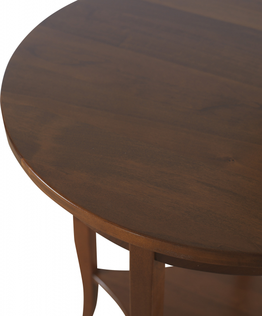 1698 Tifernoit Круглый журнальный столик с полкой Ingresso  - Вид №5