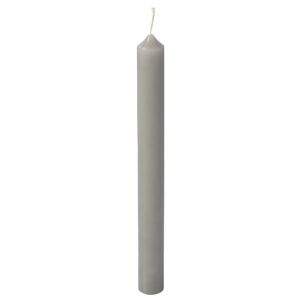 Свеча серый 22 см Santreyd STLM-2127558