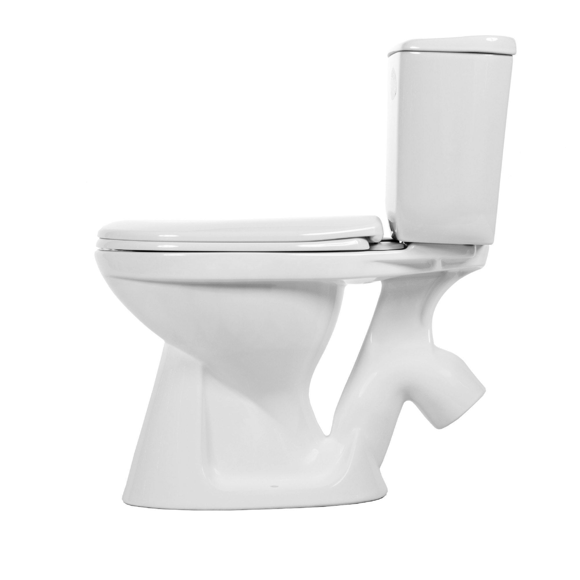 Унитаз SENSEA Твист - компактный с двойным сливом для малогабаритных санузлов 17391319 STLM-0008088 - Вид №2