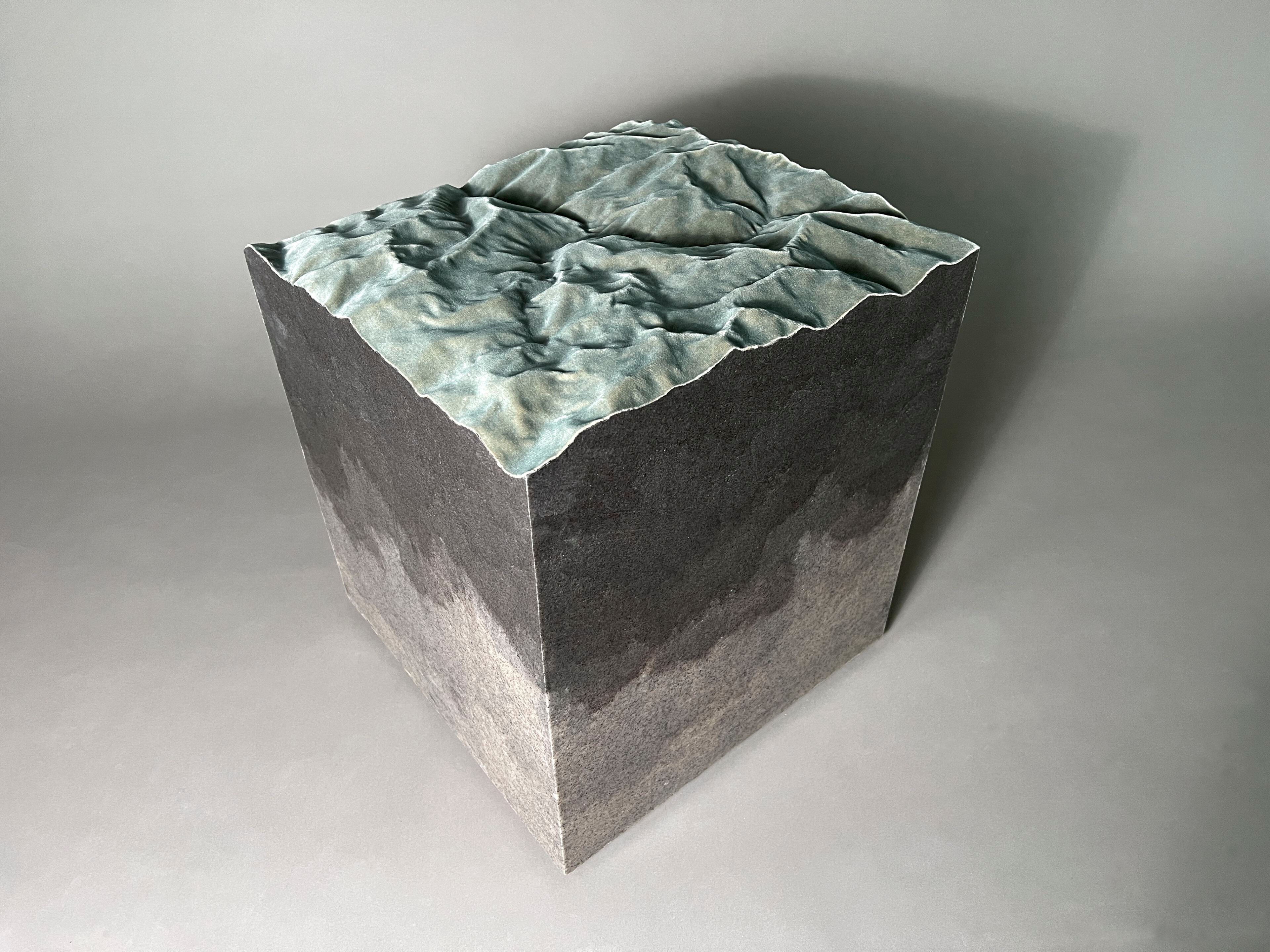 Табурет с бархатной подкладкой alcarol Geomorphic 2023 ARCH-00093189