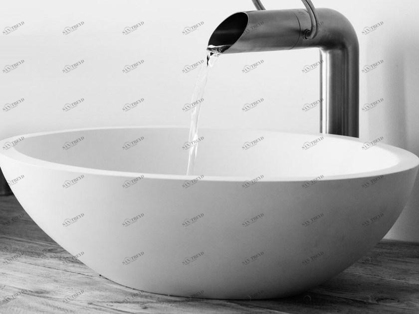 Swmbas20 Накладная раковина на столешницу  овальная JEE-O Moloko