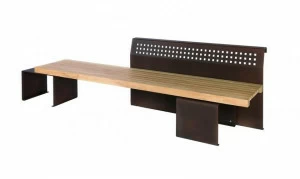 Euroform W Деревянная скамейка со спинкой  385