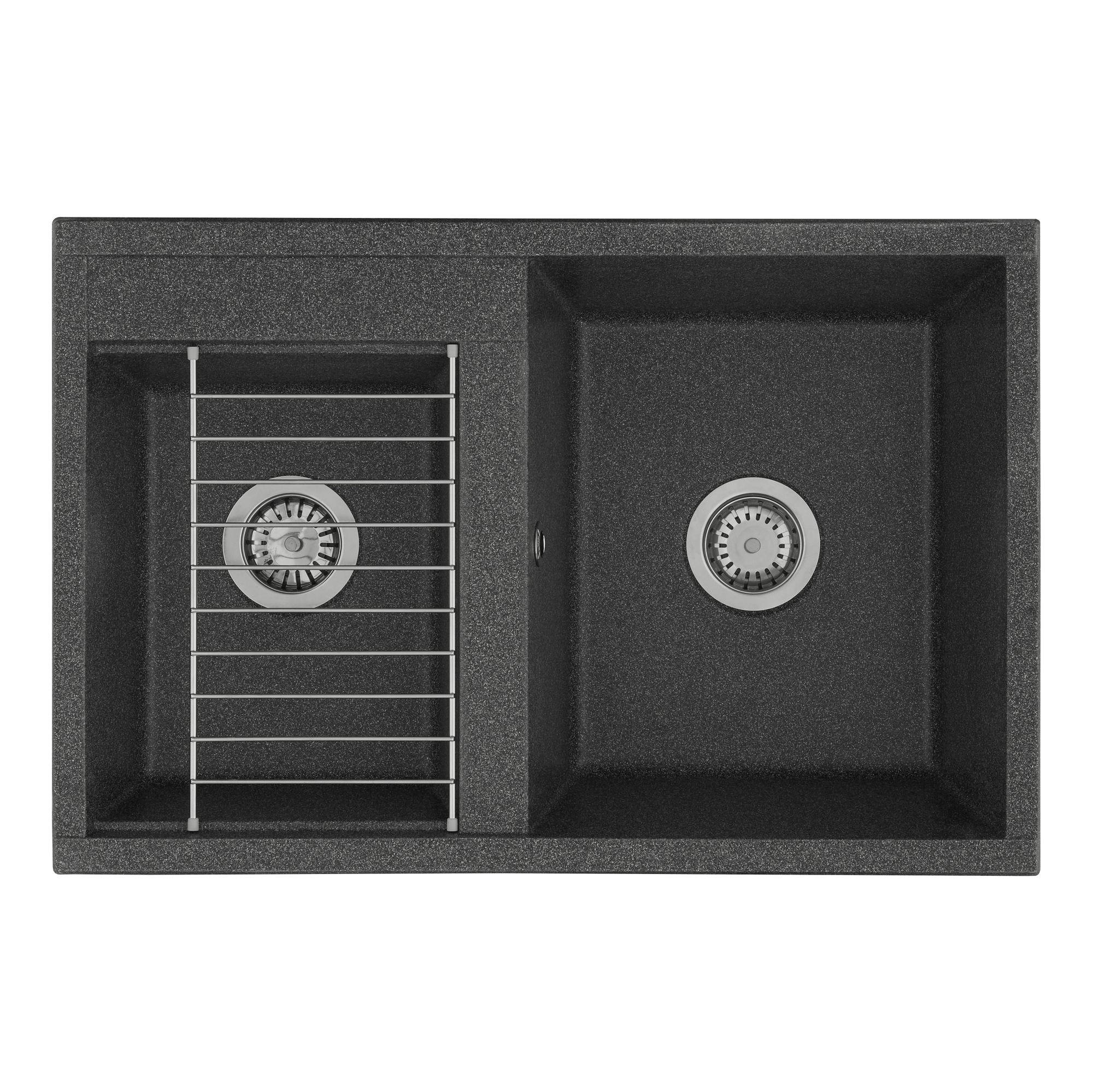 1A723132DE210 Мойка кухонная прямоугольная AQUATON ДЕЛИЯ - Вид №1