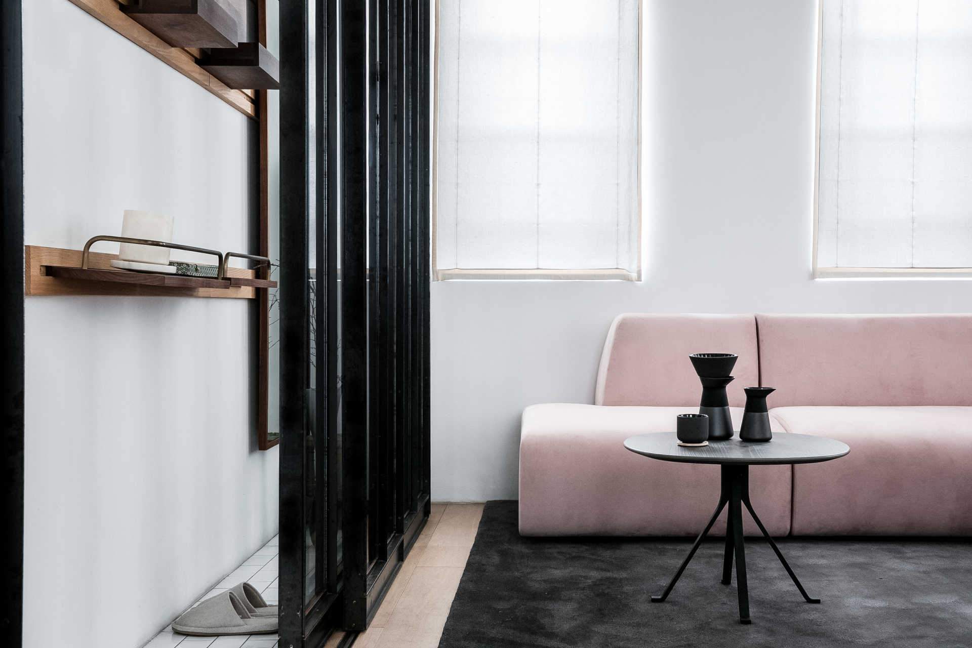 Приставной столик Blink - Деревянная столешница Stellar Works BL-T110-600-WD - Вид №2