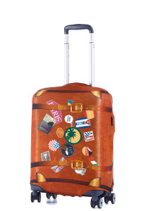 EBH554-S Чехол для чемодана малый EBH554 S Retro Case Stickers Eberhart