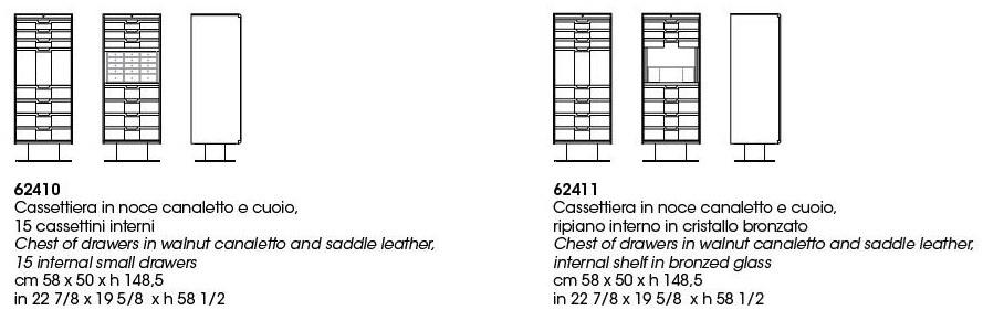 Giorgetti Письменный стол / комод из дерева Corium sun-id-1442774 - Вид №4
