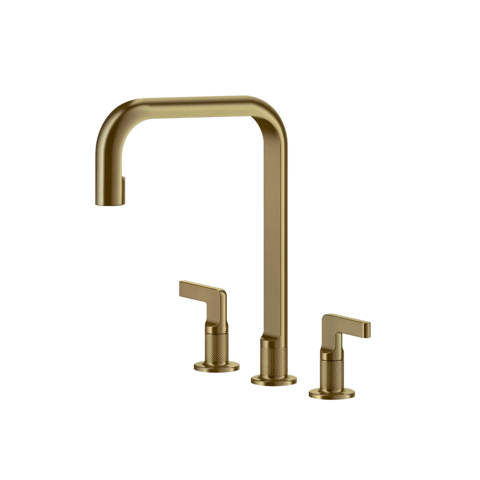 Смеситель для раковины 58701 726 Gessi Inciso ТЕПЛАЯ БРОНЗА BR. PVD 58701726