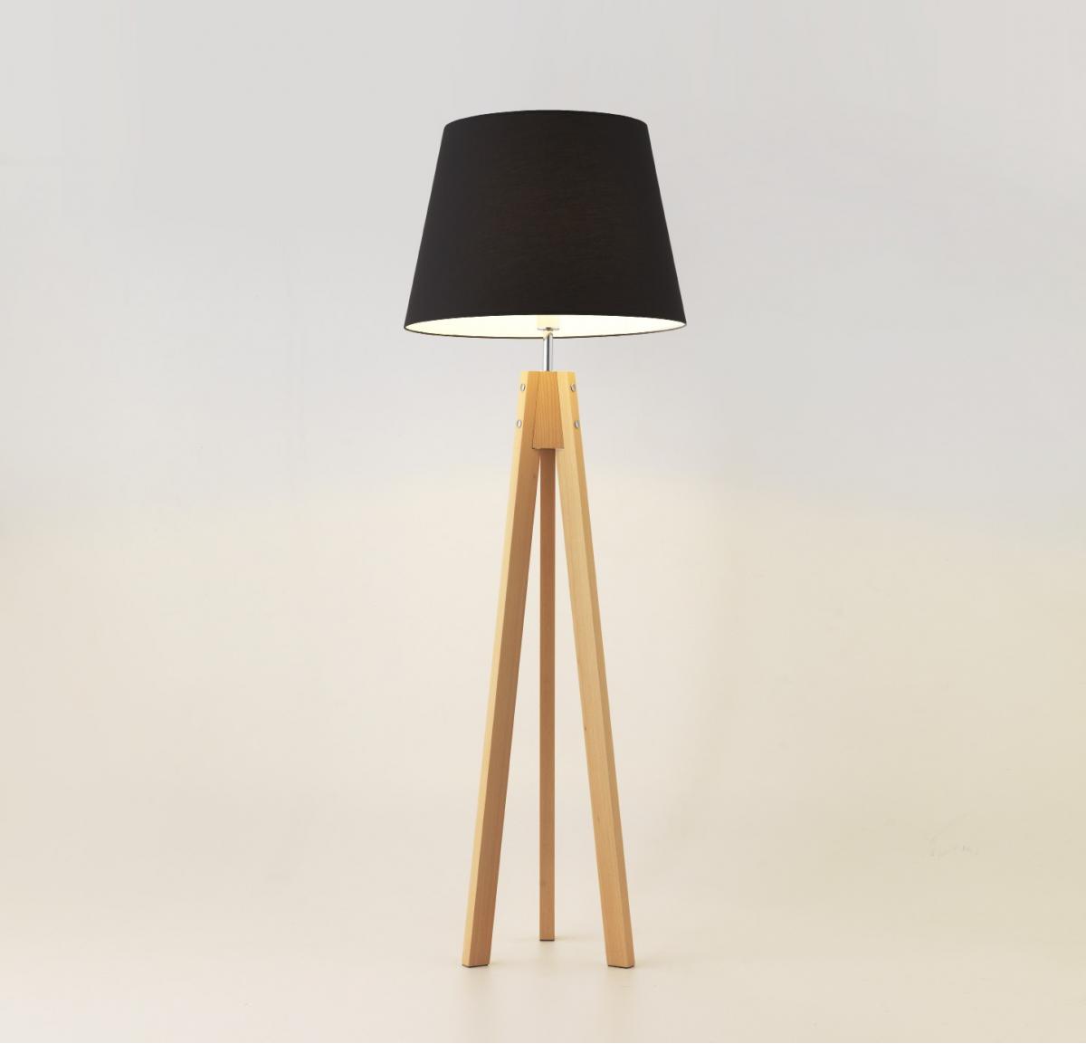 036228 Торшер + черный абажур Aromas del Campo Trip  - Вид №1