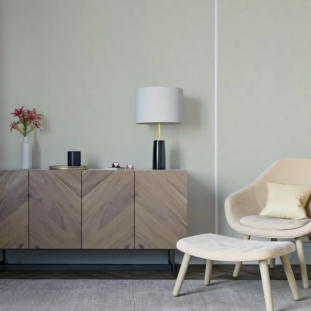 Обои флизелиновые Palitra Home Vanille белые 1.06 м 382-11 STLM-2042132 - Вид №2