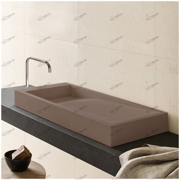 INK0111 Накладная раковина на столешницу  овальная Neutra Design 