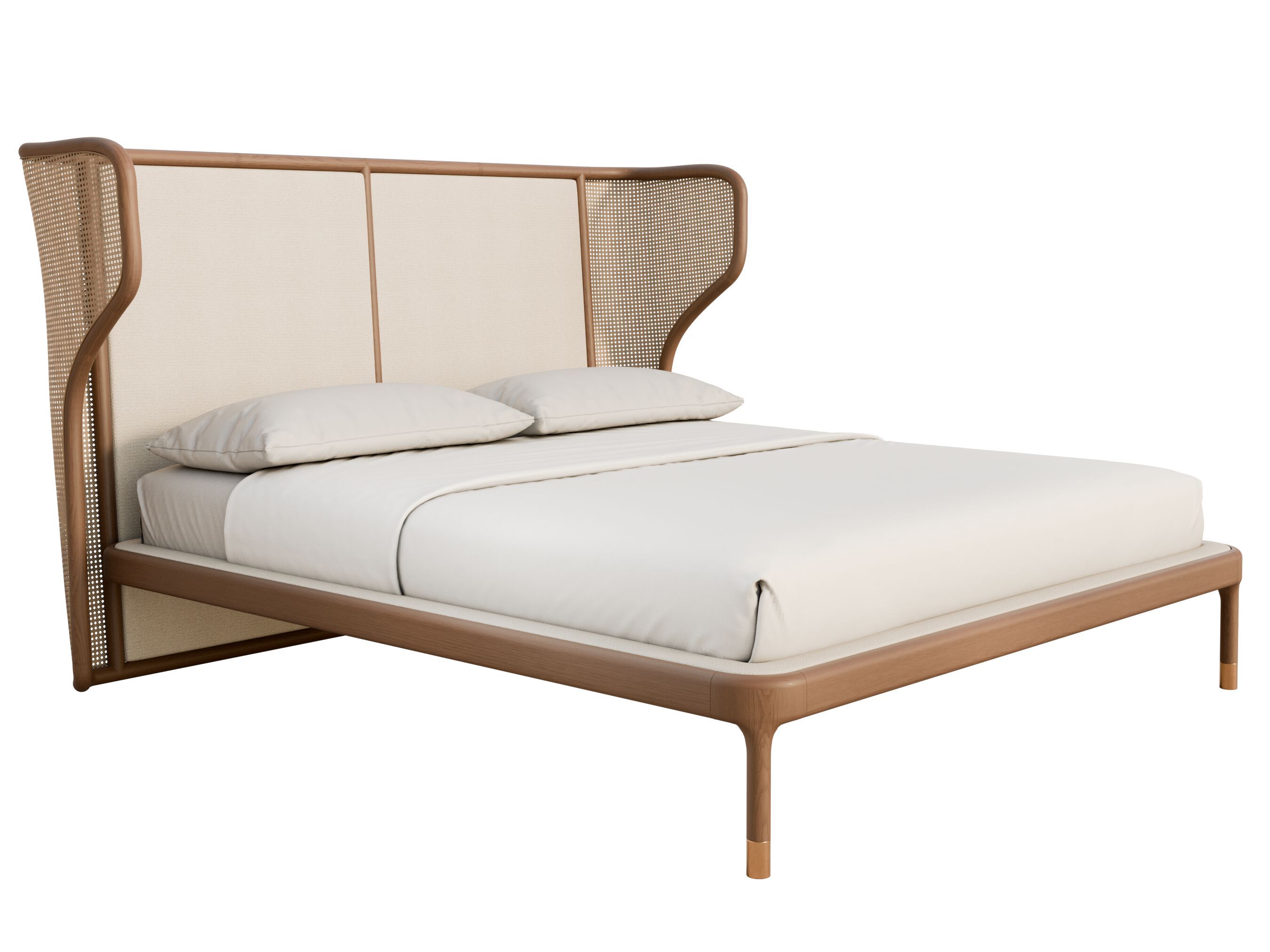 Двуспальная кровать с мягким изголовьем Morelato Джойс ARCH-00131815