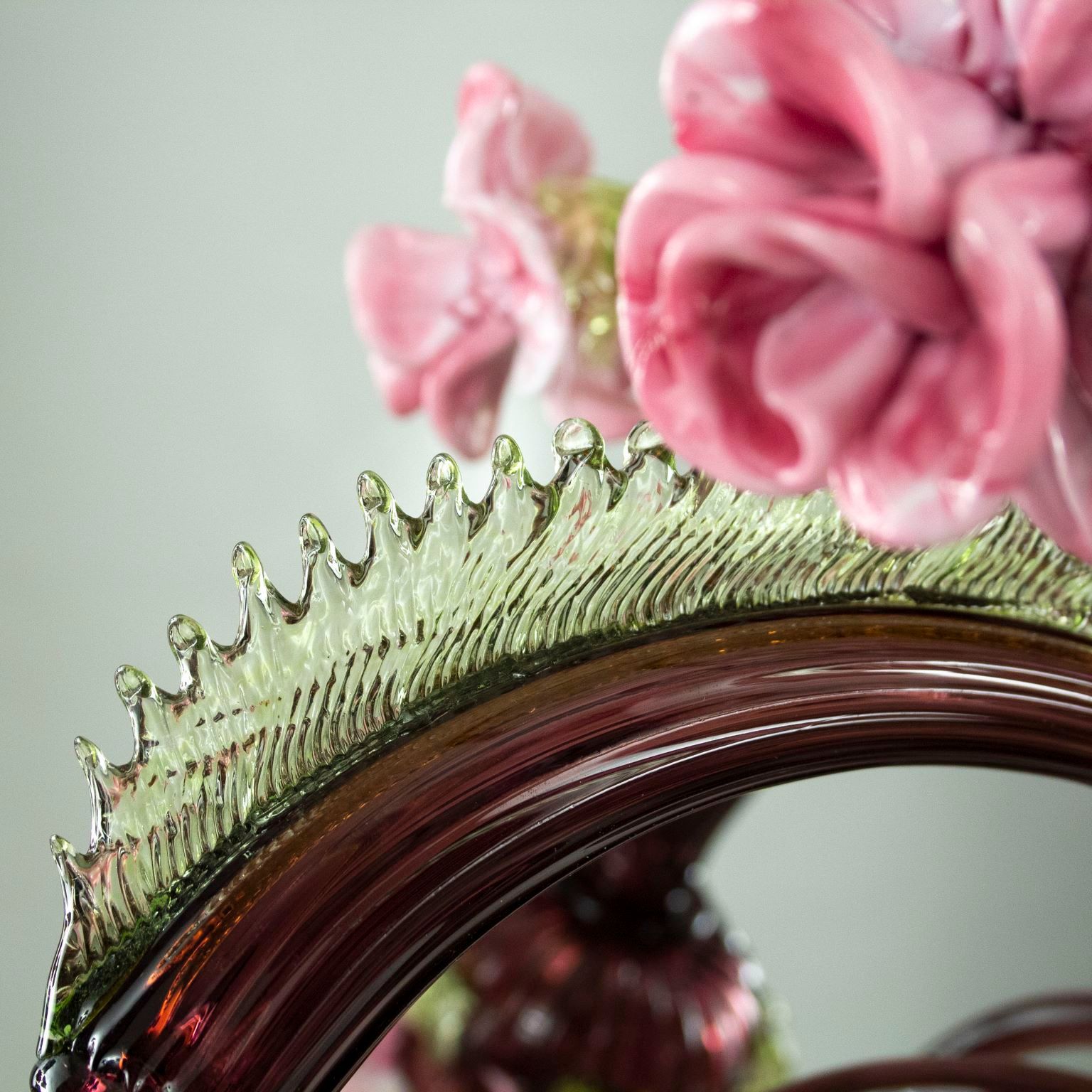 Подвесной светильник из муранского стекла MULTIFORME Розовые розы ARCH-00152886 - Вид №3