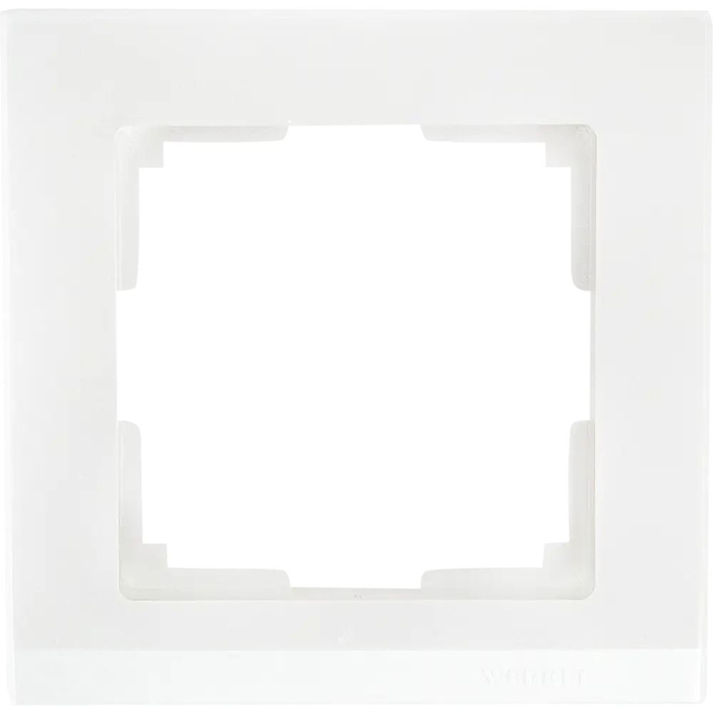 WERKEL Stark — элегантная рамка для розетки серебристого цвета 82125369