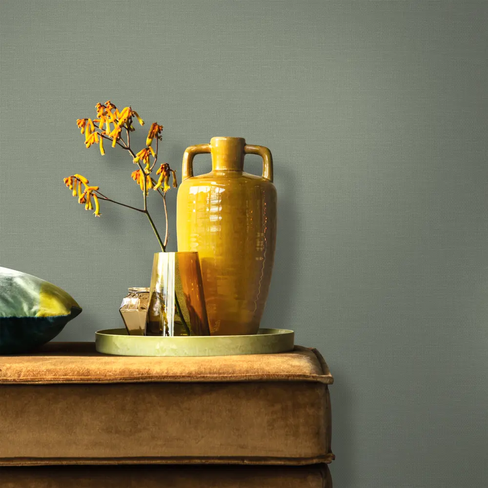 Флизелиновые обои Erismann Morris темно-зеленые 1.06 м 89415760 STLM-1563764 - Вид №3