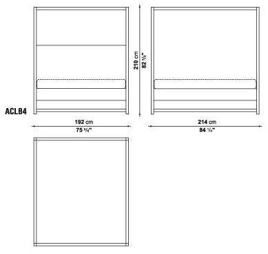 Maxalto Двуспальная кровать с балдахином со съемным покрытием Alcova sun-id-1491752 - Вид №8