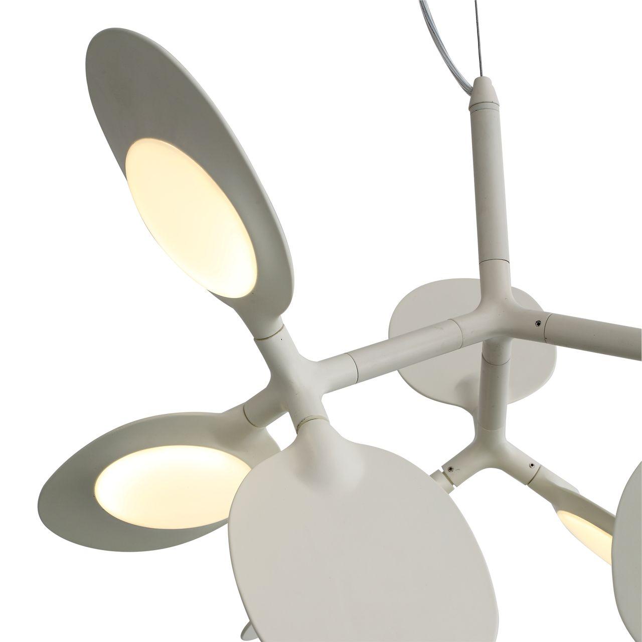 Подвесная светодиодная люстра ST Luce Farfalla SL824.503.09 ST LUCE ДИЗАЙНЕРСКИЕ, FARFALLA 138189 Белый  - Вид №1