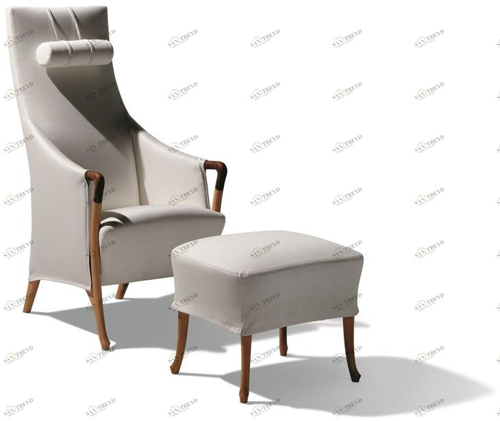 Giorgetti Кресло из ткани с подголовником Progetti sun-id-1438095