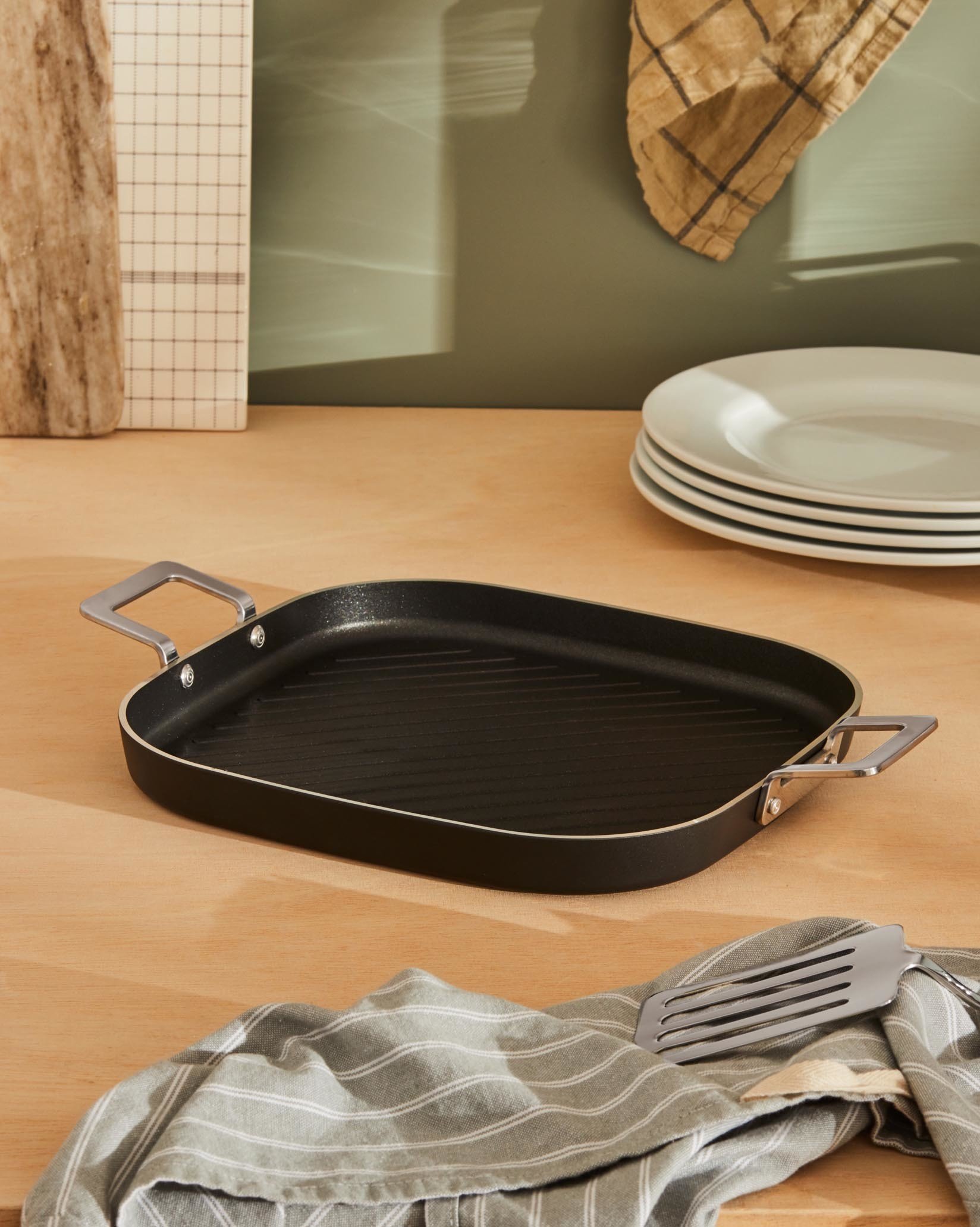 Сковорода-гриль Alessi Pots & Pans Pots&pans AJM304 B - Вид №1