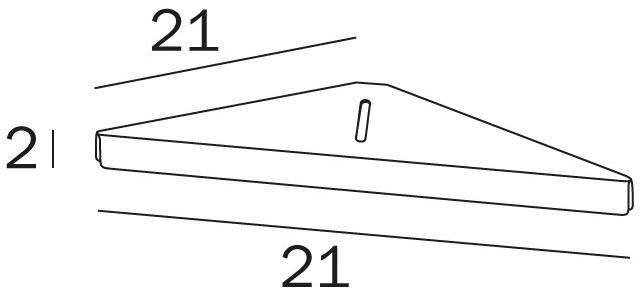 INDA® Настенная мыльница из металла Gealuna A1031a - Вид №3