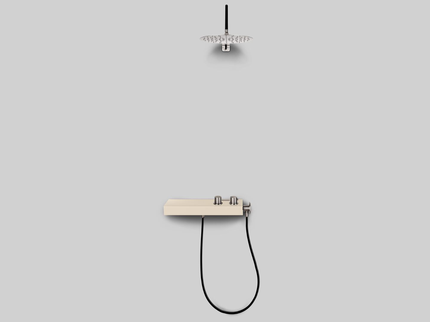 Набор для душа из нержавеющей стали с душем и ручным душем Cropelli Alyssia ARCH-00132281 - Вид №30