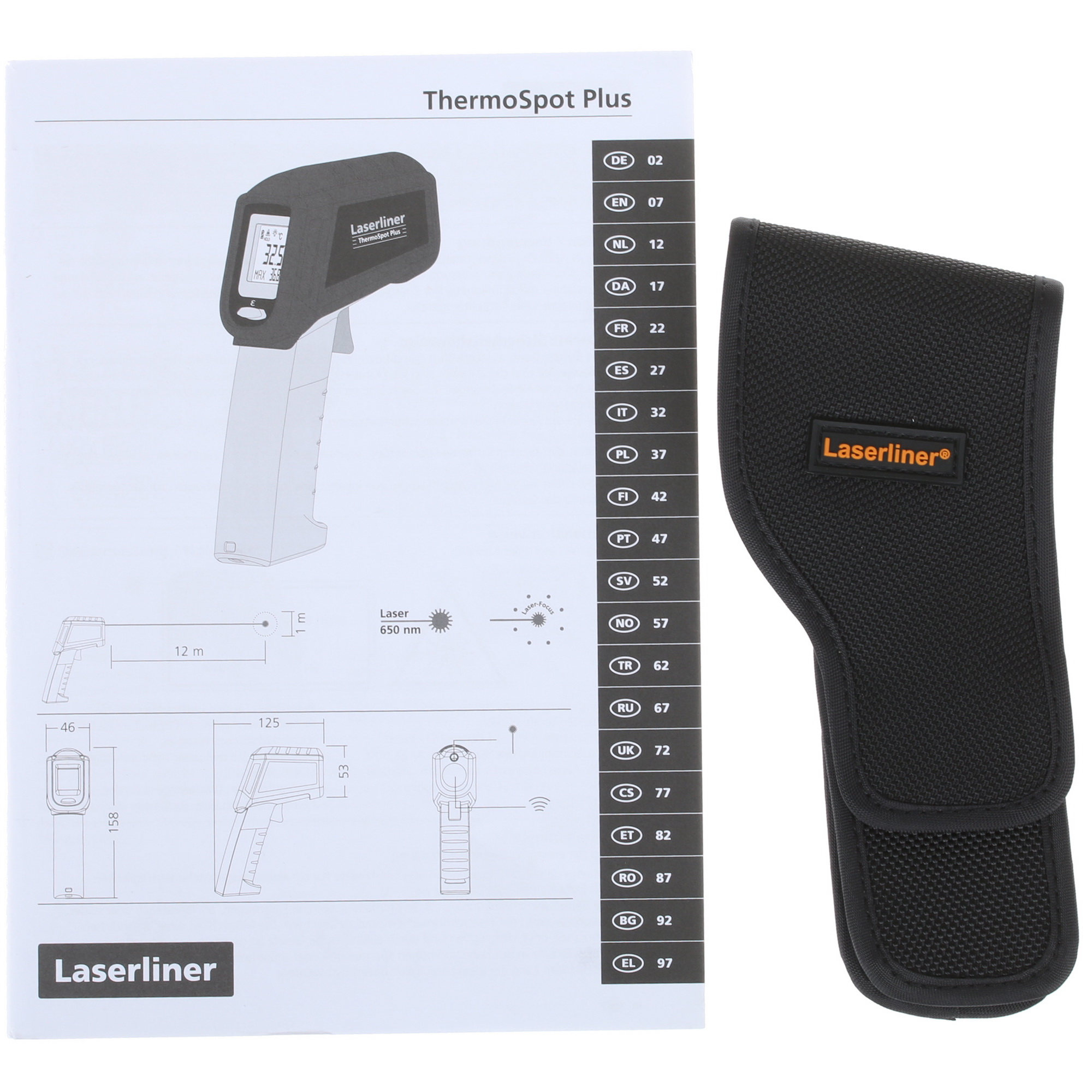 Пирометр Laserliner ThermoSpot Plus 1280236 STDN-0042620 - Вид №5
