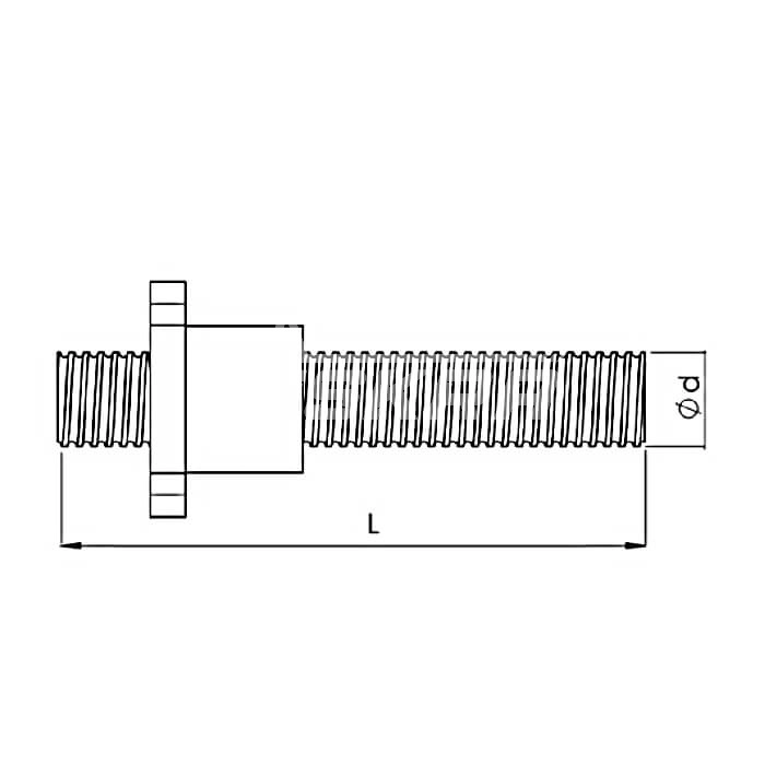IS398 Винт ШВП SFUR5010 ISKRA  - Вид №1