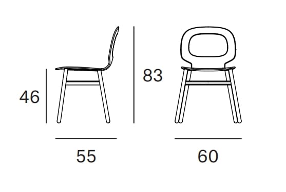 Мягкий стул из ткани Blasco&Vila Halo ARCH-00048808 - Вид №16