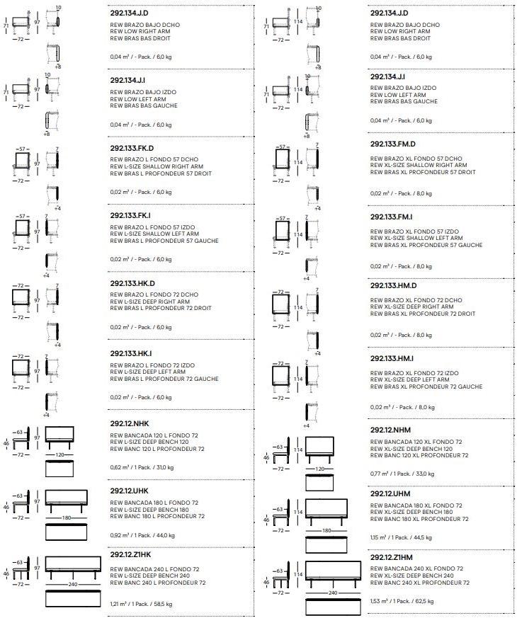 Sancal Диван из ткани Rew sun-id-1454337 - Вид №6