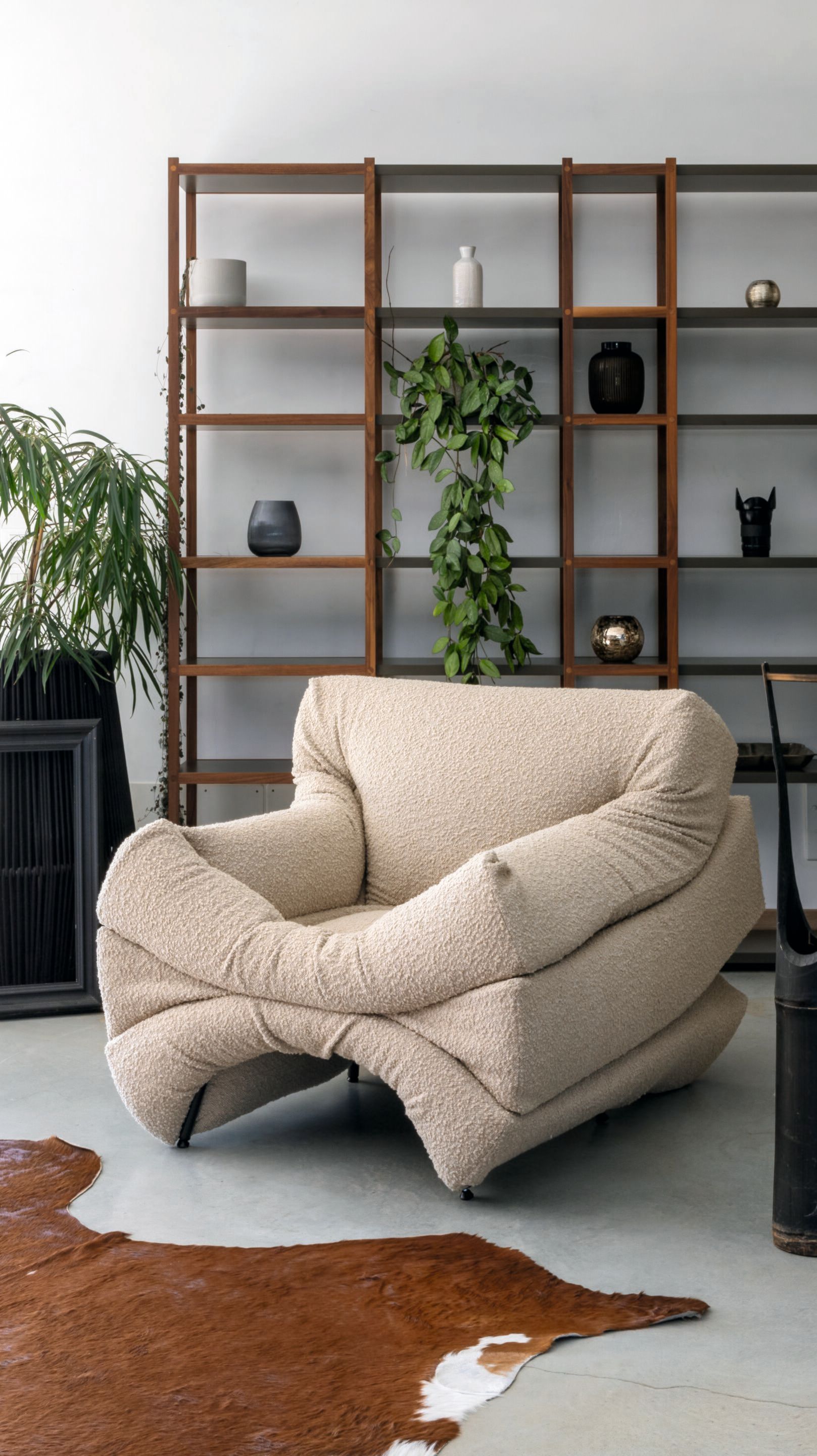 Тканевое кресло с подлокотниками Casamania & Horm Mass Pressure ARCH-00083187 - Вид №7