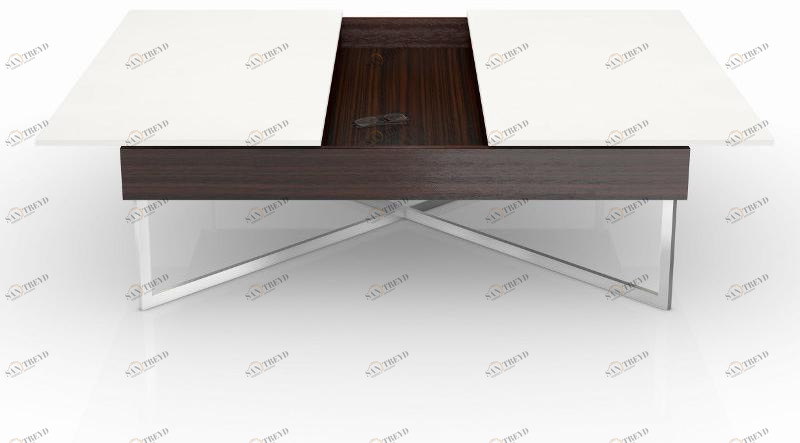 Ronald Schmitt Квадратный лакированный журнальный столик sun-id-1455960