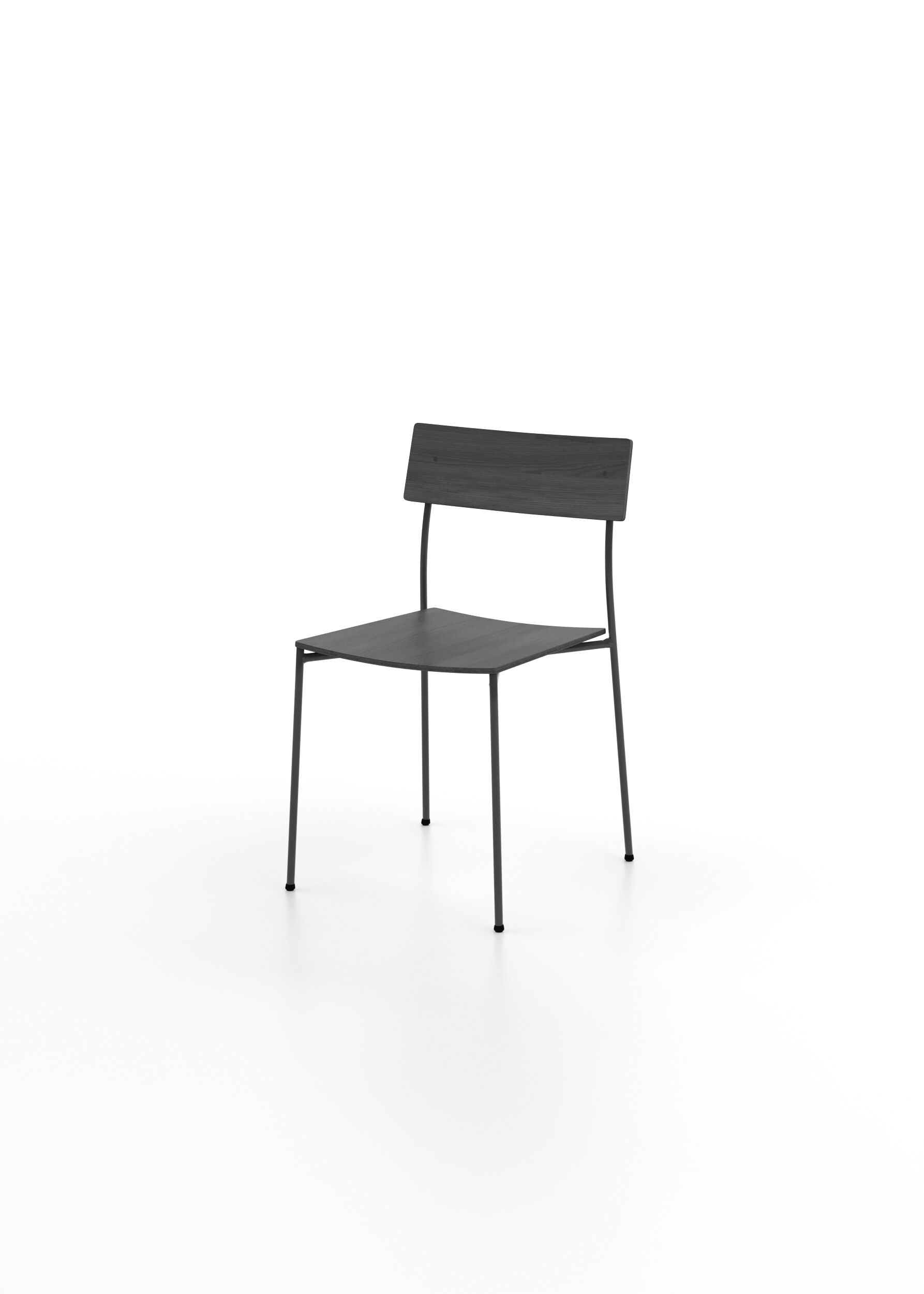 Деревянный штабелируемый стул Omelette Editions ALEX BISTRO ARCH-00145428 - Вид №3