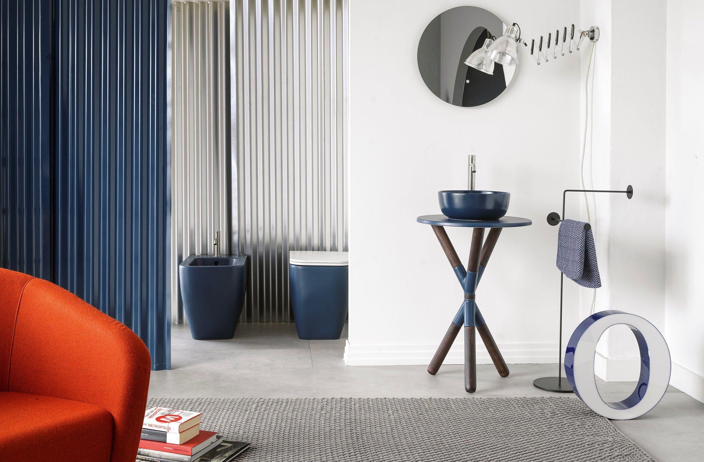 Напольный умывальник Scarabeo Ceramiche Cross ARCH-00028408 - Вид №6