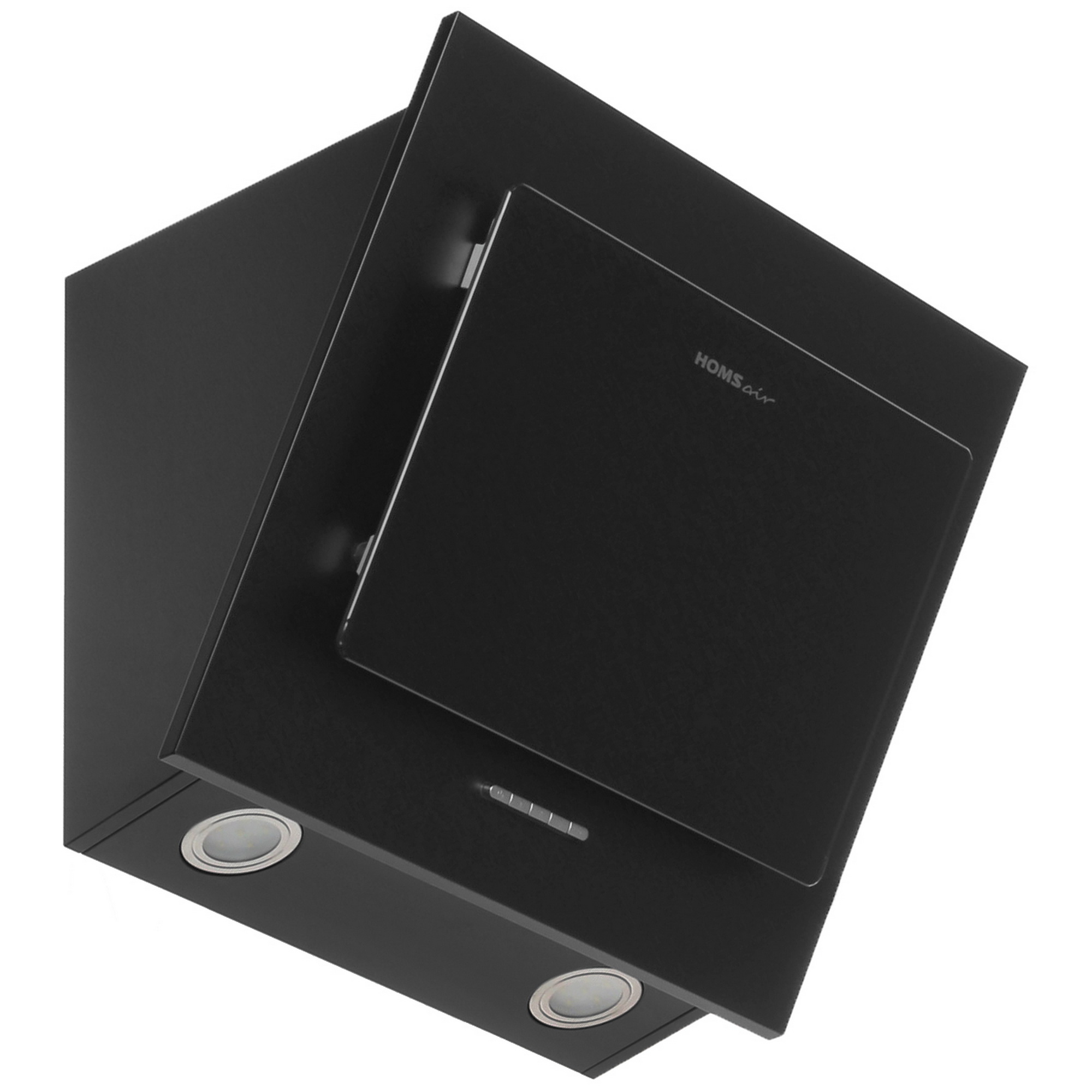 8160055 Вытяжка наклонная HOMSair BELL 50 черный/черный STDN-0100552
