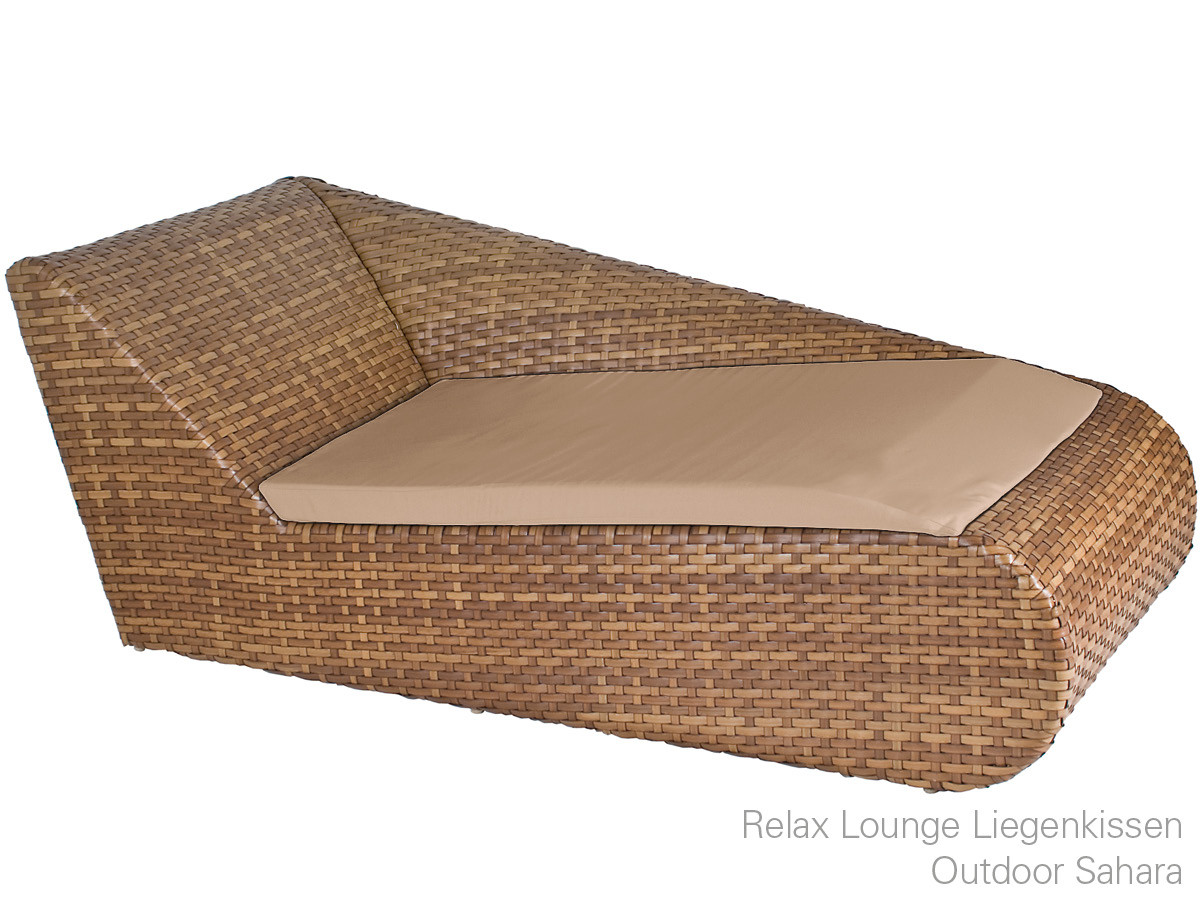 10.00.1435 Подушка для шезлонга Madrigal Relax Lounge left outdoor sahara Mbm  - Вид №1