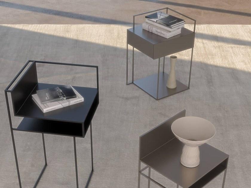 Ronda Design Прямоугольный металлический журнальный столик sun-id-1484195 - Вид №2