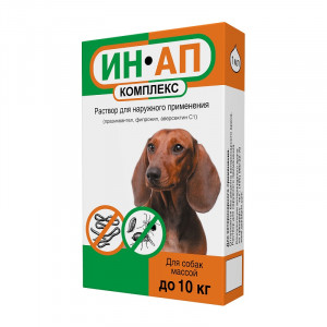 УТ0007982 Комплекс для собак ИН-АП 565 весом до 10кг и щенков, 1мл НПП СКИФФ