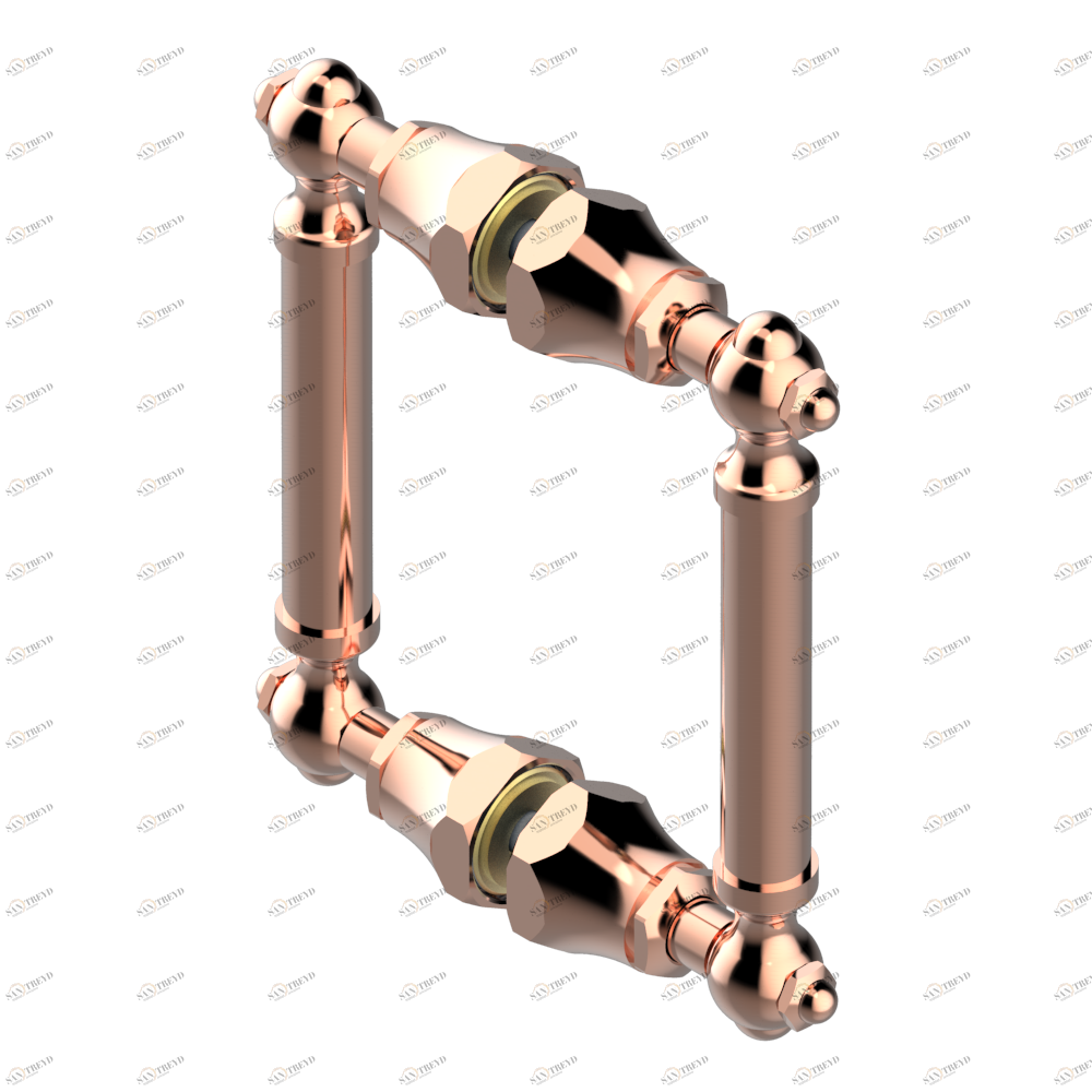 G25-637V Набор из 2-х ручек Thg-paris 1900 Розовое золото G25-637V CAT.F