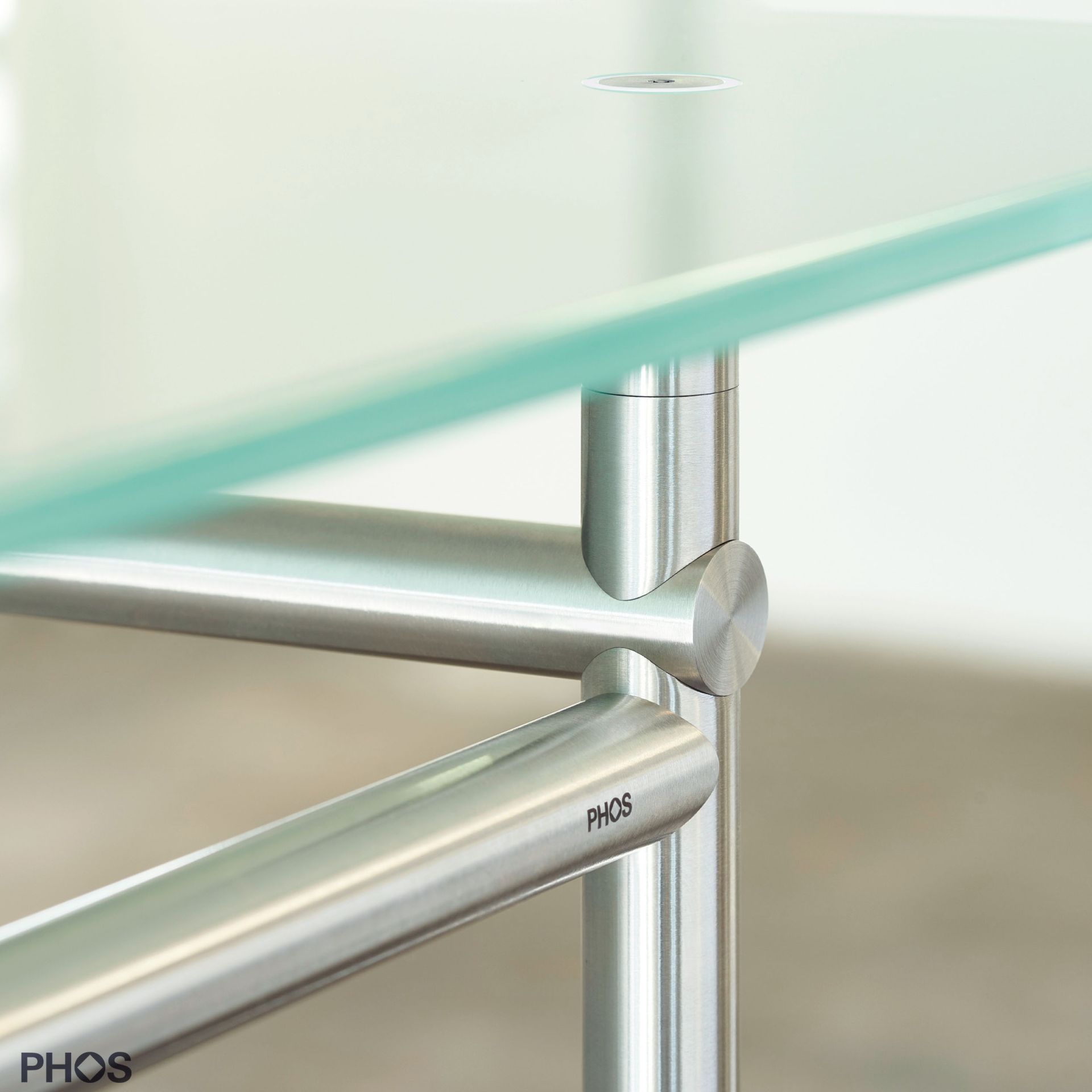 GL2G-800 Шкаф для прихожей со стеклянной полкой PHOS  - Вид №3