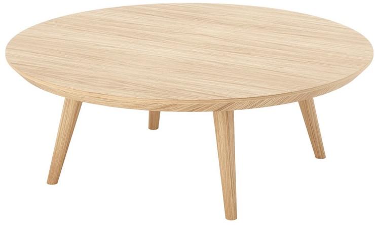 Laskasas Круглый деревянный журнальный столик Nordik sun-id-1510785 - Вид №1