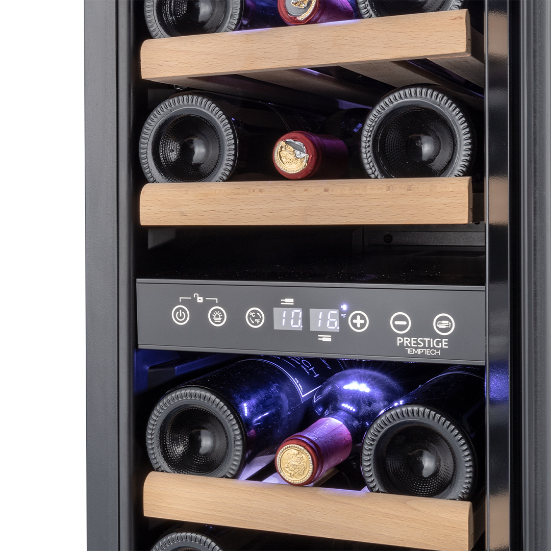9056307 Винный шкаф Temptech PRESX30DB черный STDN-0102420 - Вид №4
