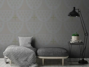 OR.NAMI Узорчатые обои из синтетического материала в современном стиле September 2018