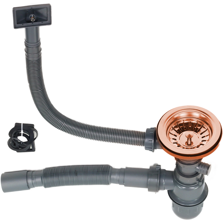 Мойка D400BR Octavia MELANA Profline 1,2/200 БРОНЗА врезная фигурная D400BR D400BR бронза - Вид №2